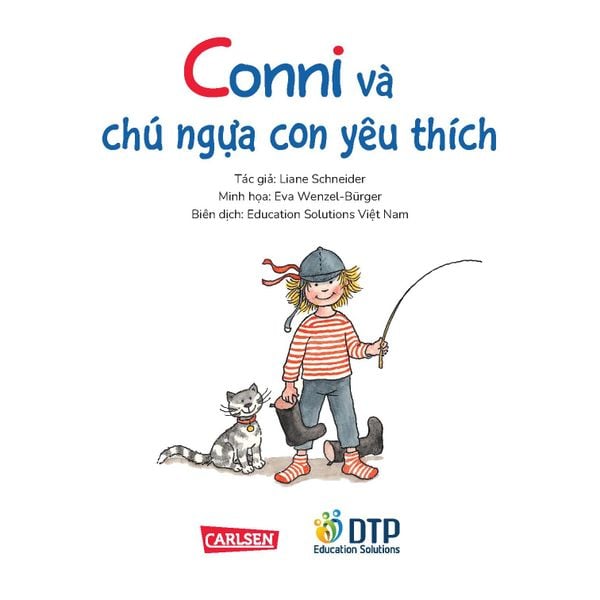 Conni và chú ngựa con yêu thích - Tuyển tập Chú chuột đọc sách Cô bé Conni