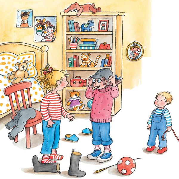 Conni và chú ngựa con yêu thích - Tuyển tập Chú chuột đọc sách Cô bé Conni