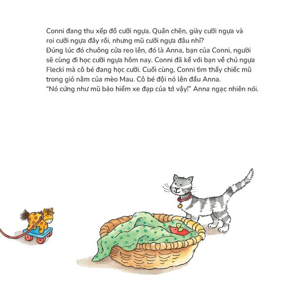 Conni và chú ngựa con yêu thích - Tuyển tập Chú chuột đọc sách Cô bé Conni