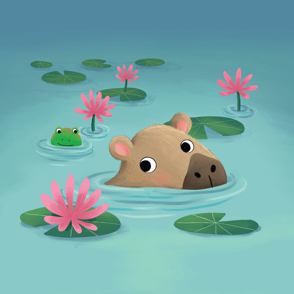 Truyện kể trước giờ ngủ - Mình thích được làm capybara