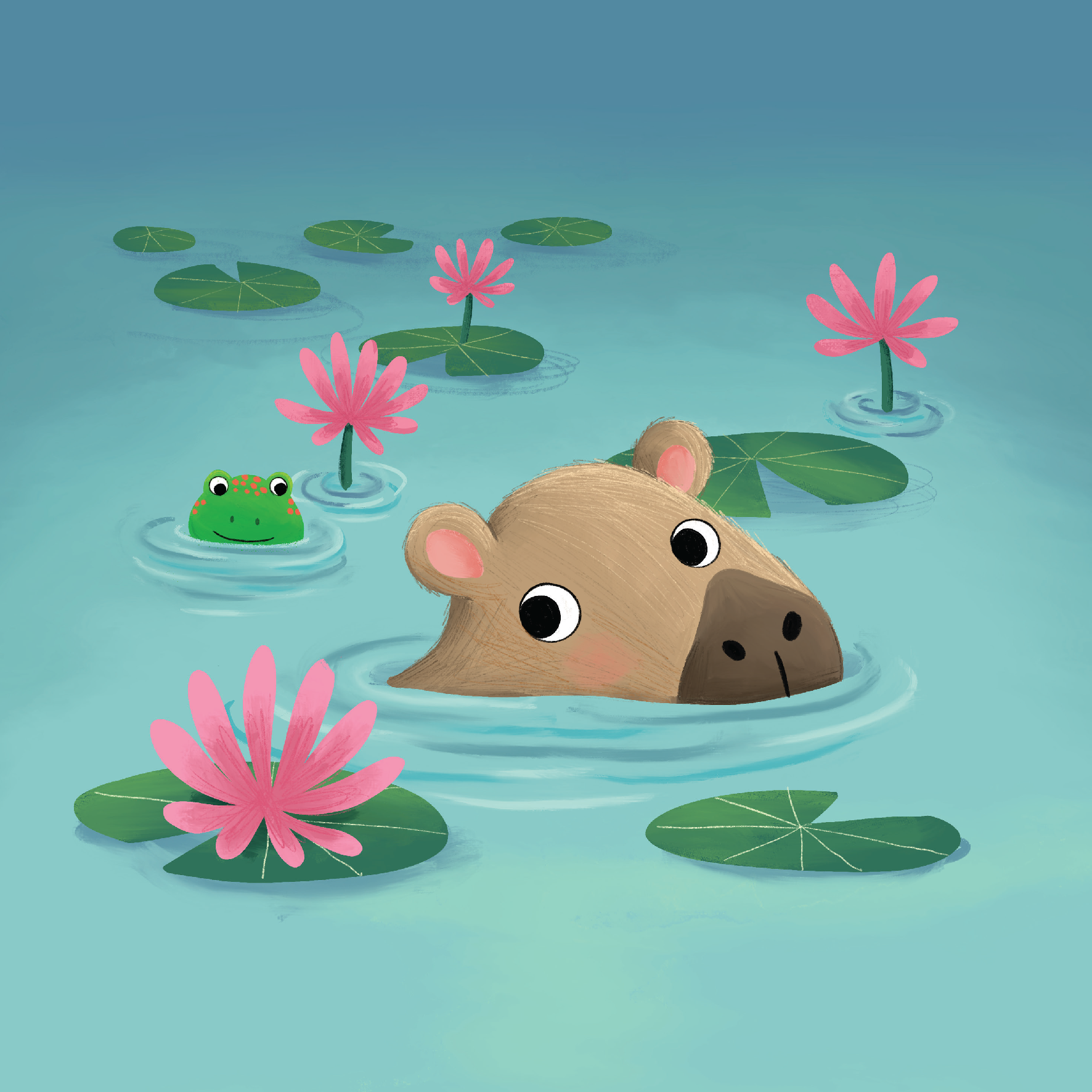 Truyện kể trước giờ ngủ - Mình thích được làm capybara