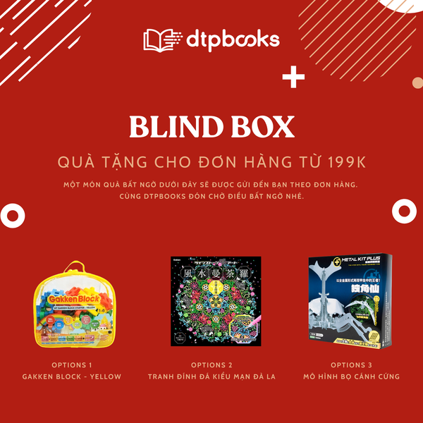 BLIND BOX - Quà tặng đặc biệt cho đơn hàng từ 199k
