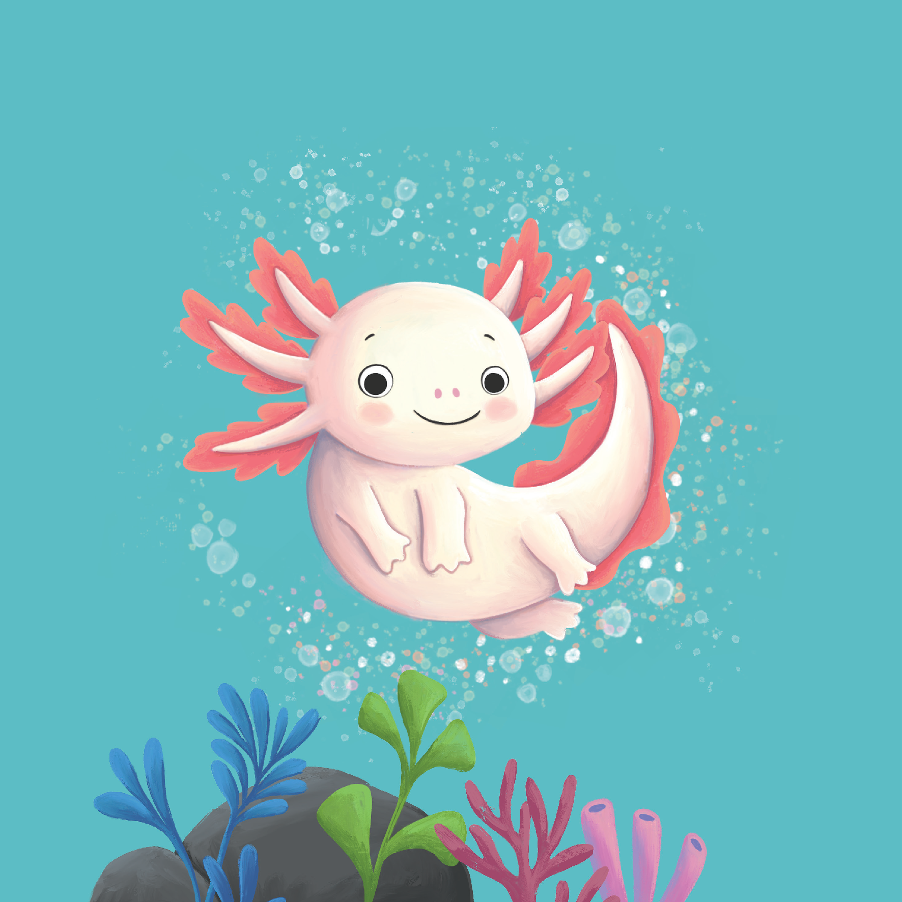 Truyện kể trước giờ ngủ - Mình thích được làm một chú kì nhông Axolotl