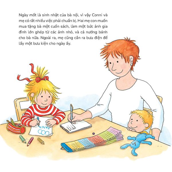 Conni đi mua sắm​ - Tuyển tập Chú chuột đọc sách Cô bé Conni