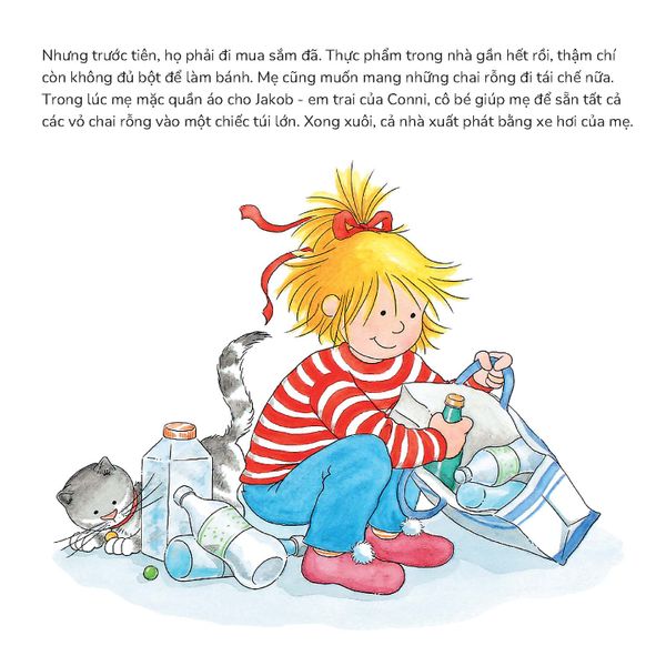 Conni đi mua sắm​ - Tuyển tập Chú chuột đọc sách Cô bé Conni