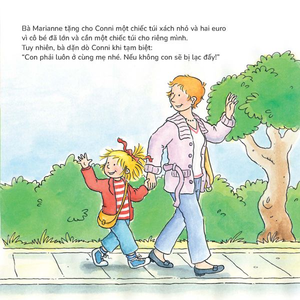 Conni đi lạc​ - Tuyển tập Chú chuột đọc sách Cô bé Conni