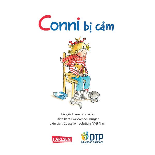 Conni bị cảm​ - Tuyển tập Chú chuột đọc sách Cô bé Conni