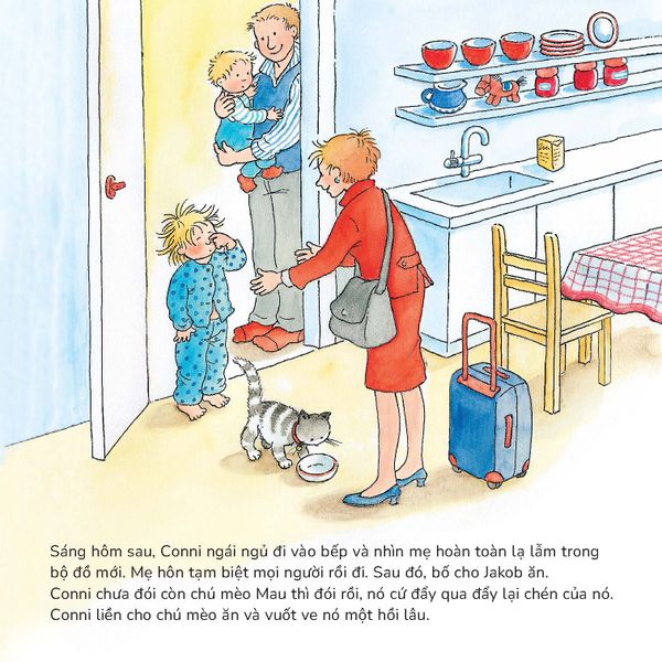 Conni bị cảm​ - Tuyển tập Chú chuột đọc sách Cô bé Conni