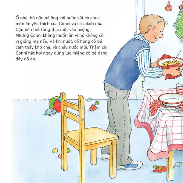 Conni bị cảm​ - Tuyển tập Chú chuột đọc sách Cô bé Conni