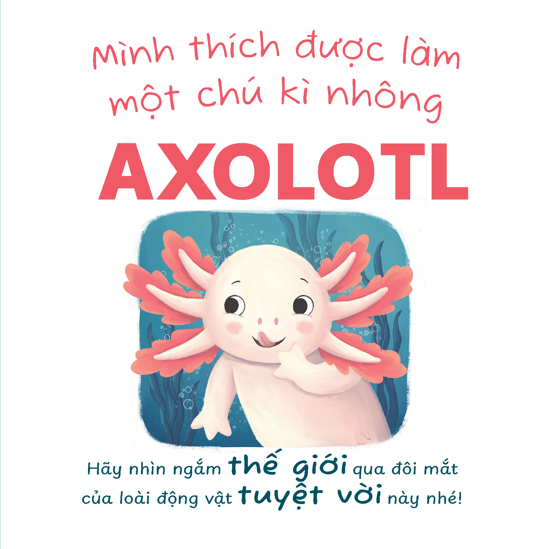 Truyện kể trước giờ ngủ - Mình thích được làm một chú kì nhông Axolotl