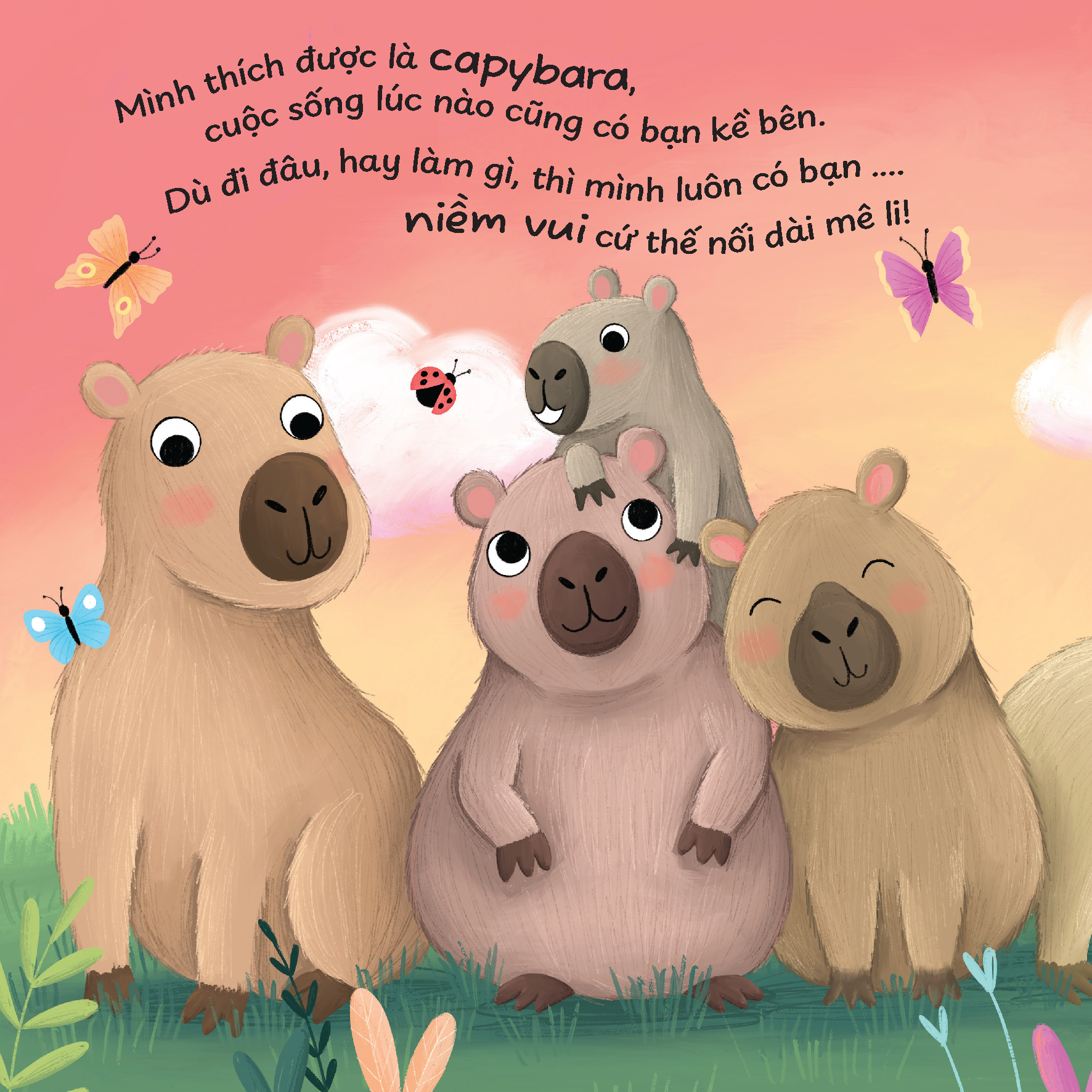 Truyện kể trước giờ ngủ - Mình thích được làm capybara