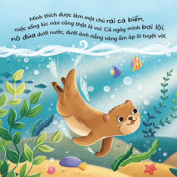 Truyện kể trước giờ ngủ - Mình thích được làm rái cá biển!