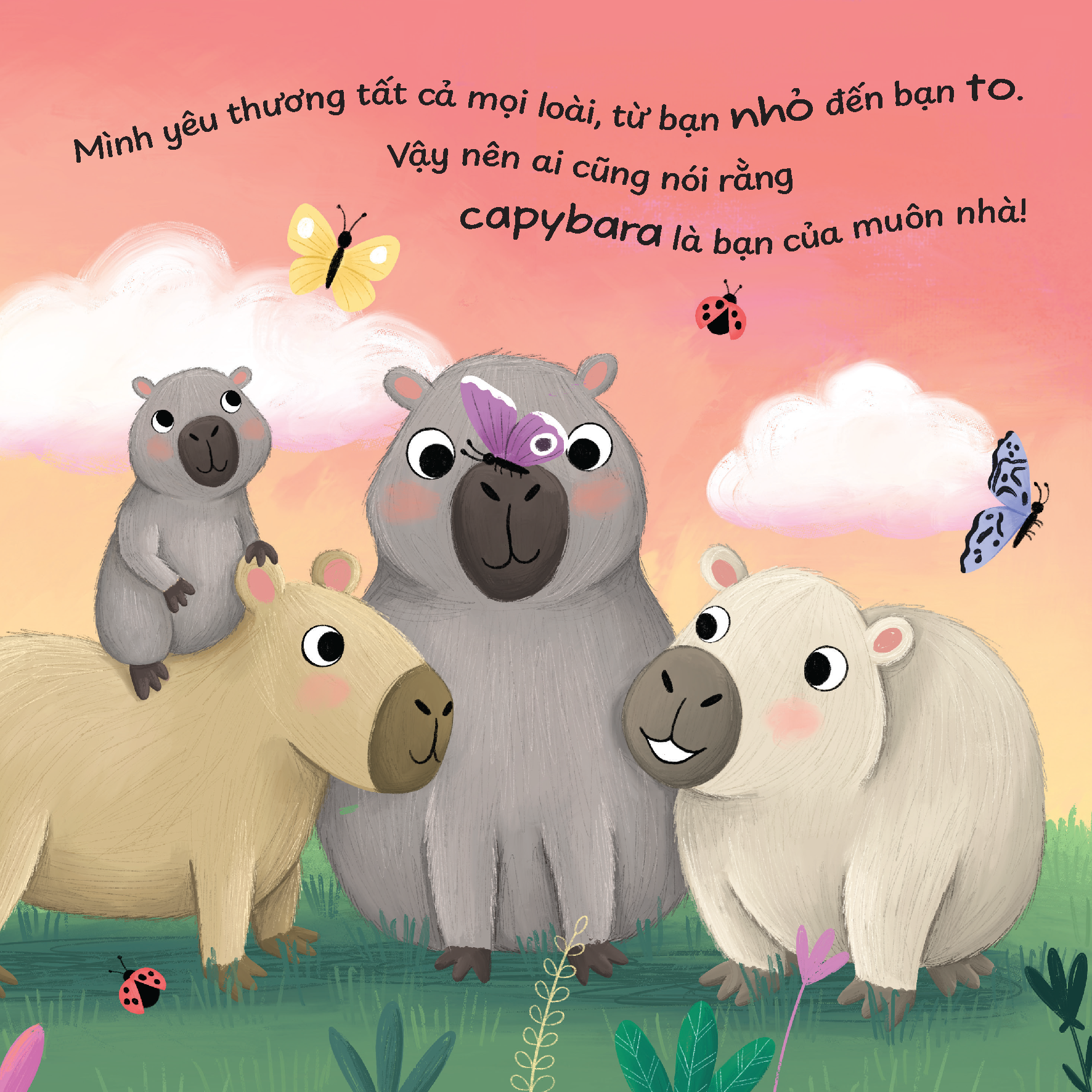 Truyện kể trước giờ ngủ - Mình thích được làm capybara