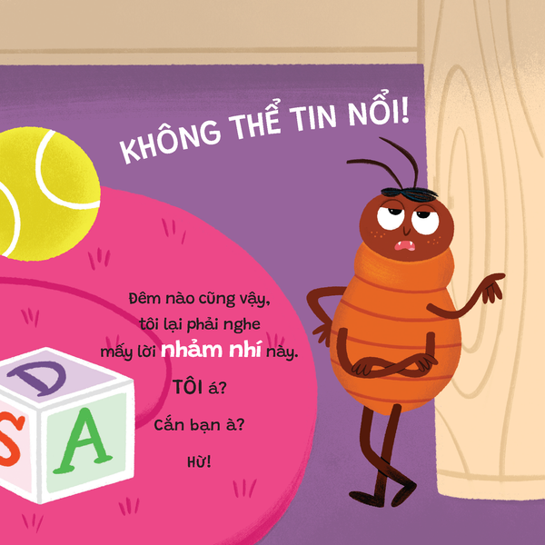 Truyện kể trước giờ ngủ - Ngủ ngon nhé… Đừng để rệp giường cắn nha!