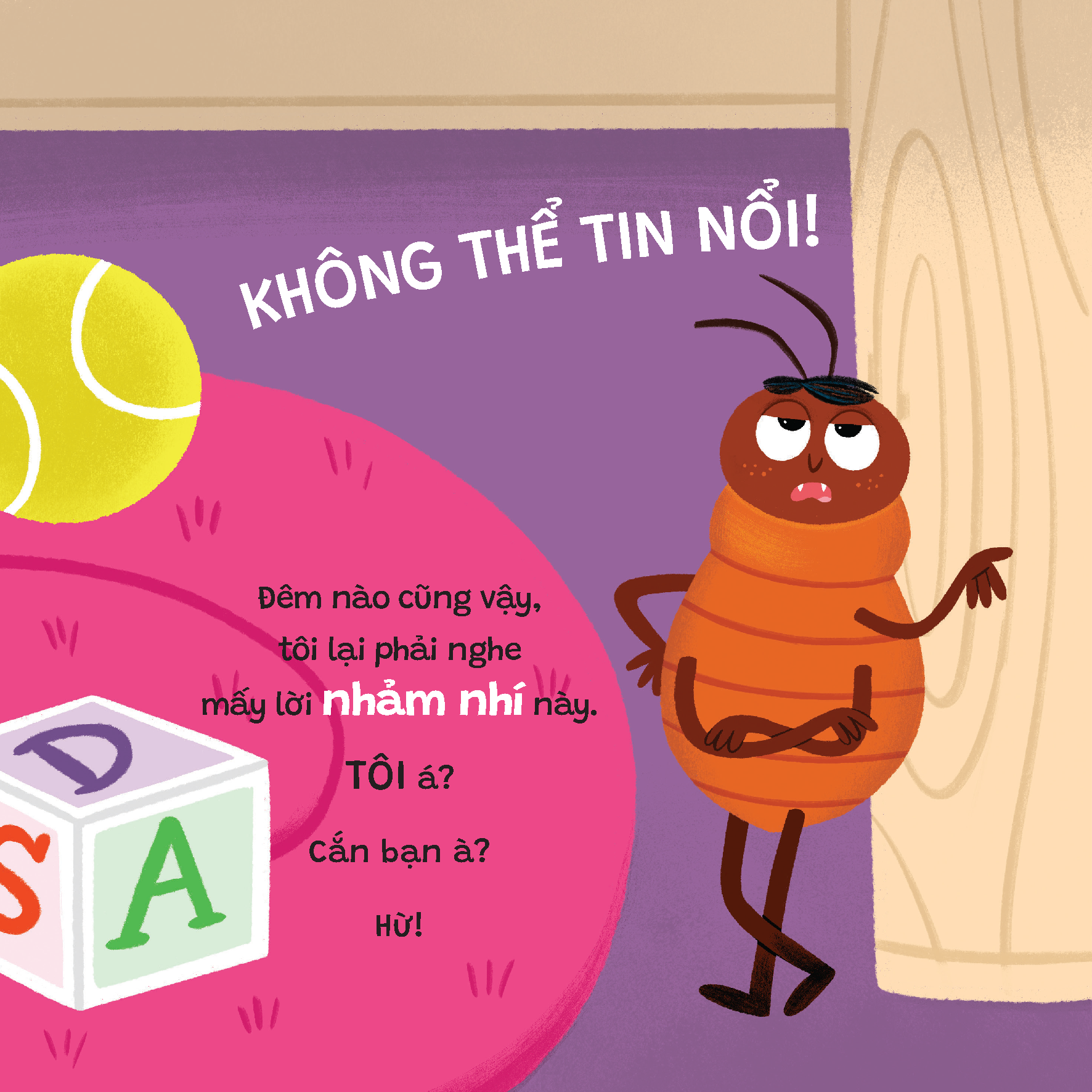 Truyện kể trước giờ ngủ - Ngủ ngon nhé… Đừng để rệp giường cắn nha!