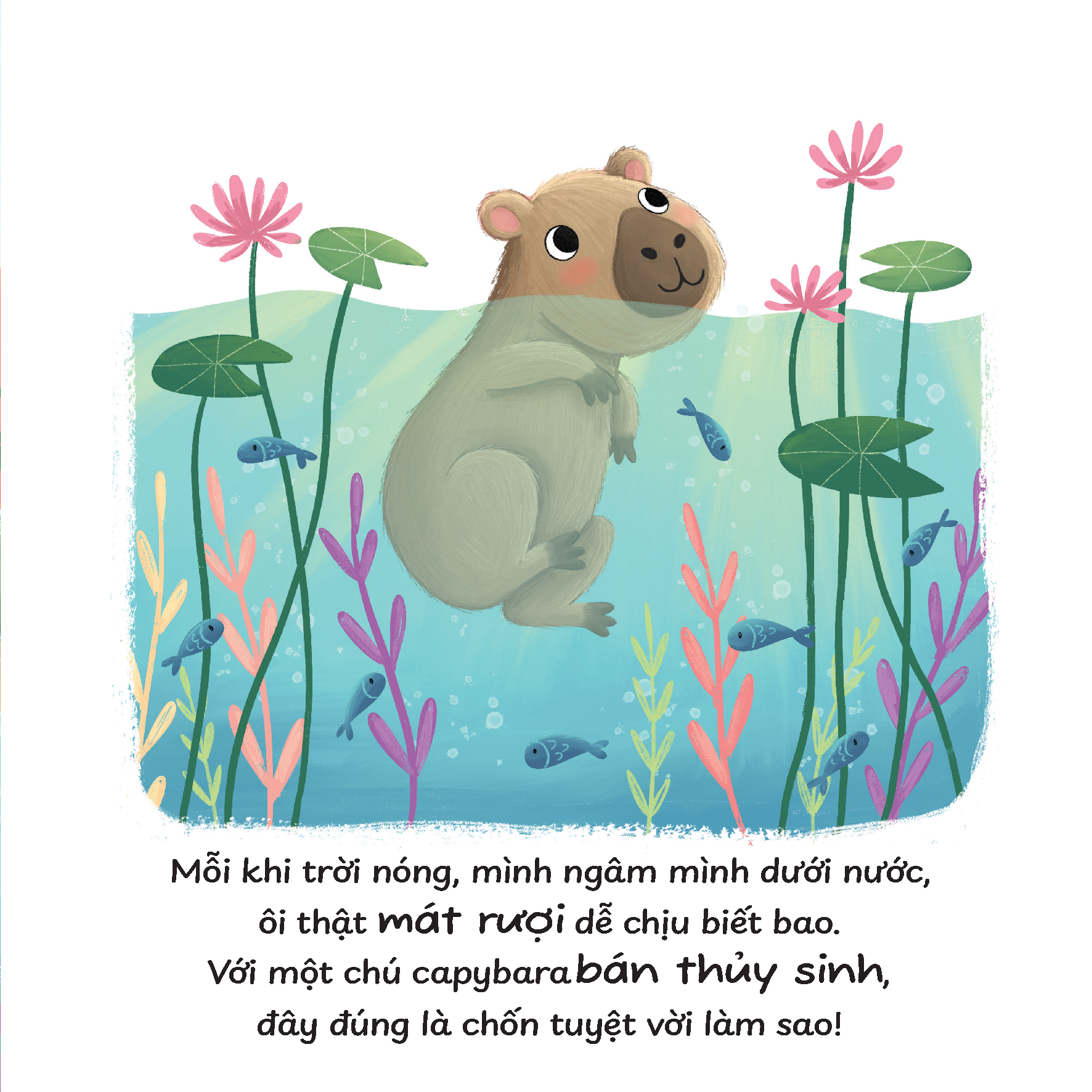 Truyện kể trước giờ ngủ - Mình thích được làm capybara