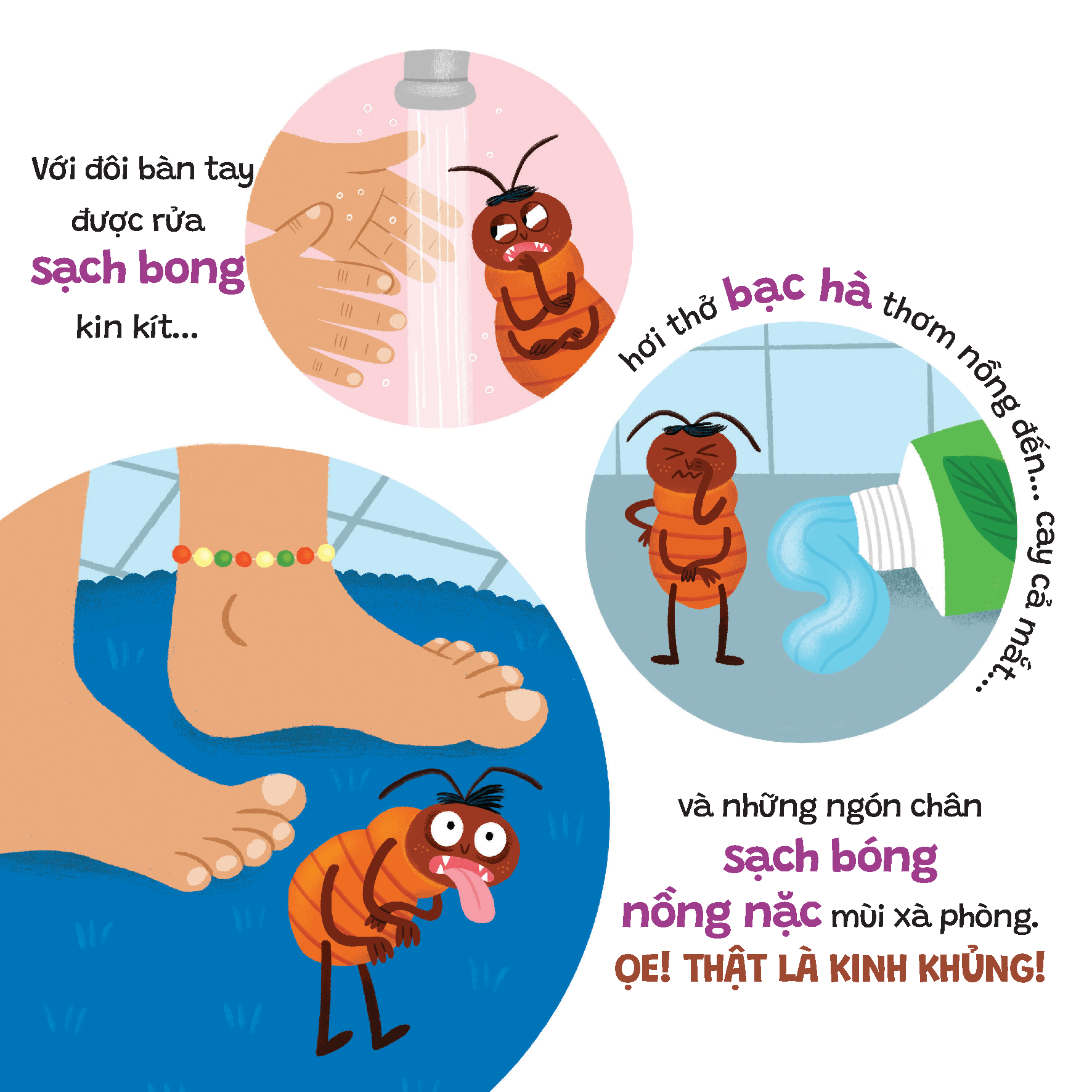 Truyện kể trước giờ ngủ - Ngủ ngon nhé… Đừng để rệp giường cắn nha!