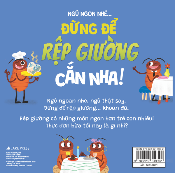Truyện kể trước giờ ngủ - Ngủ ngon nhé… Đừng để rệp giường cắn nha!