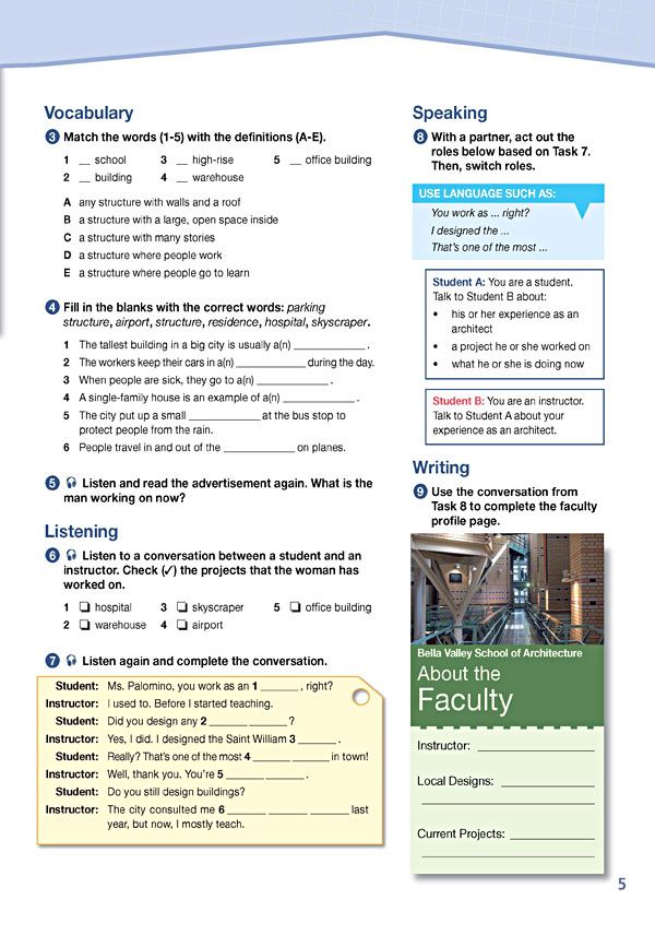 Career Paths Architecture (Esp) Student