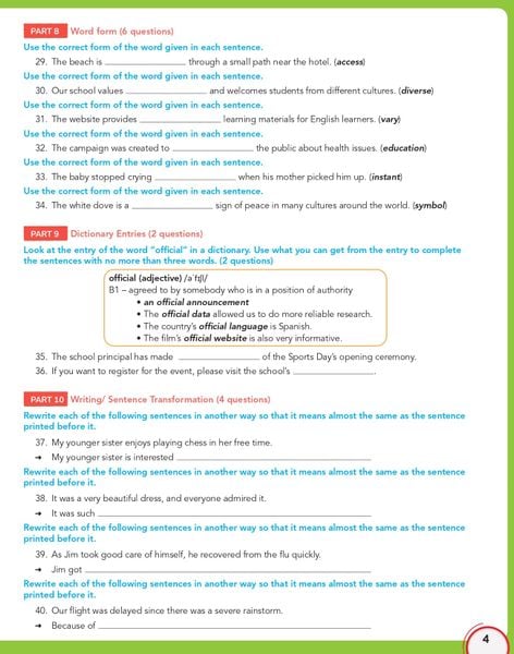 [Online Practice Test] Bộ đề thi thử Tuyển sinh lớp 10 Môn Tiếng Anh (TP.Hồ Chí Minh) (Đề lẻ)