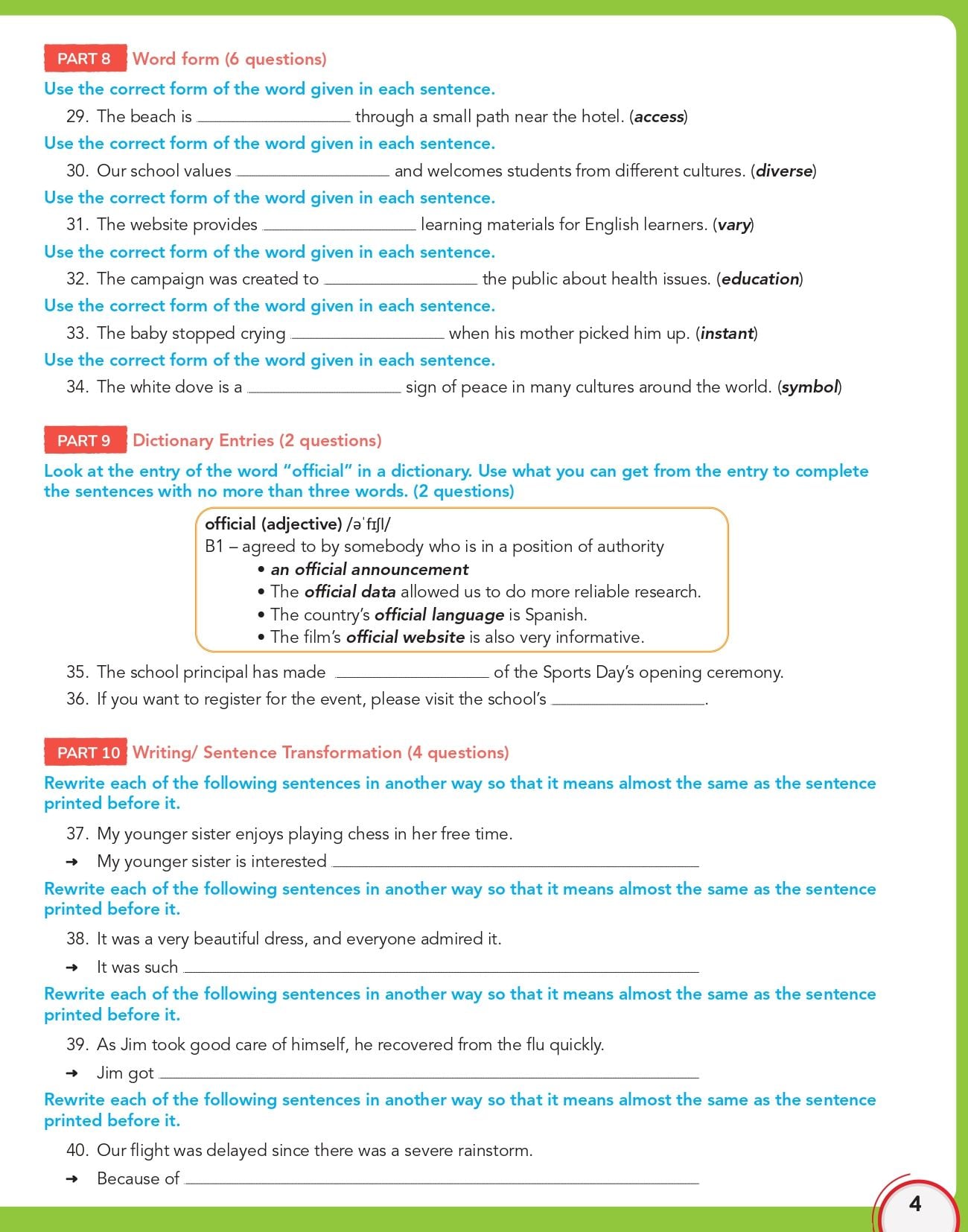 [Online Practice Test] Bộ đề thi thử Tuyển sinh lớp 10 Môn Tiếng Anh (TP.Hồ Chí Minh)
