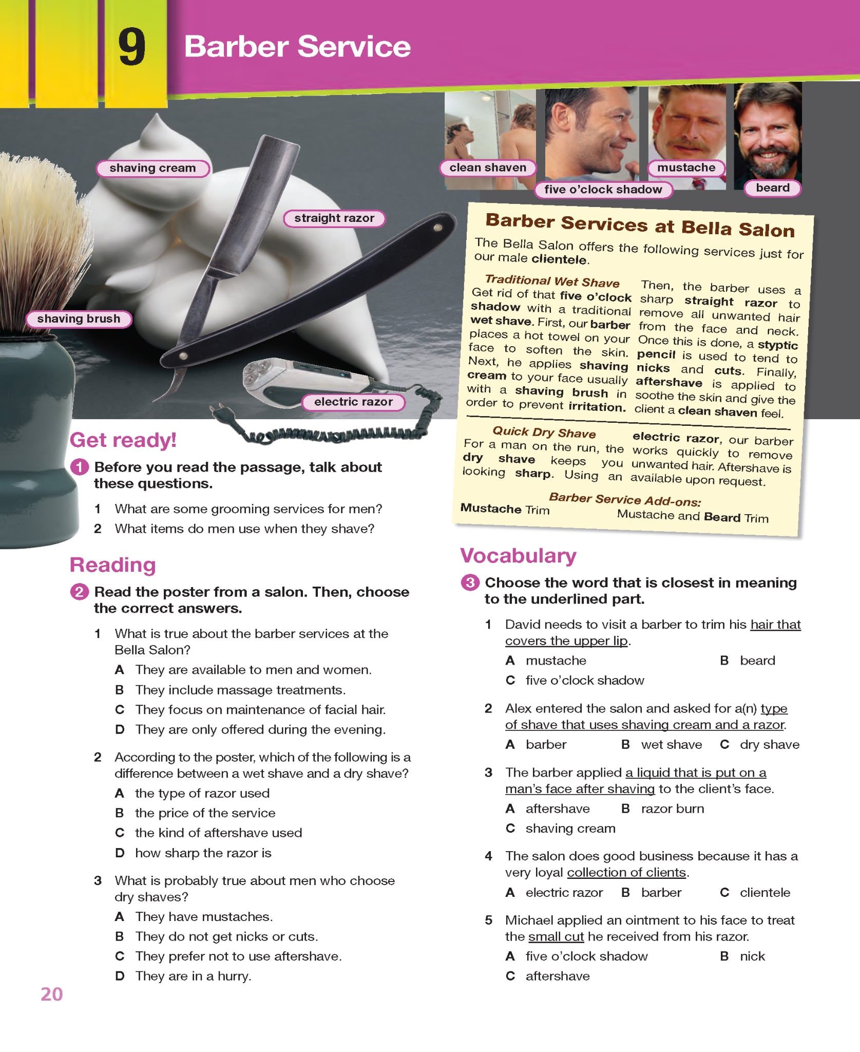 Career Paths: Beauty Salon - Student