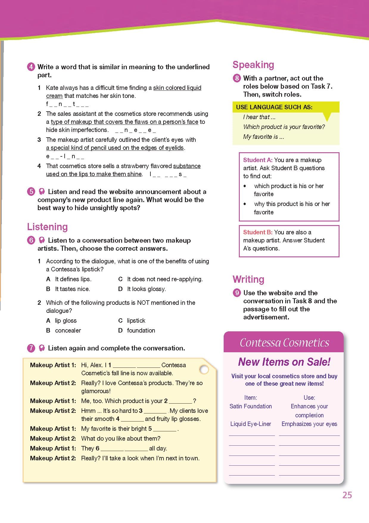Career Paths: Beauty Salon - Student