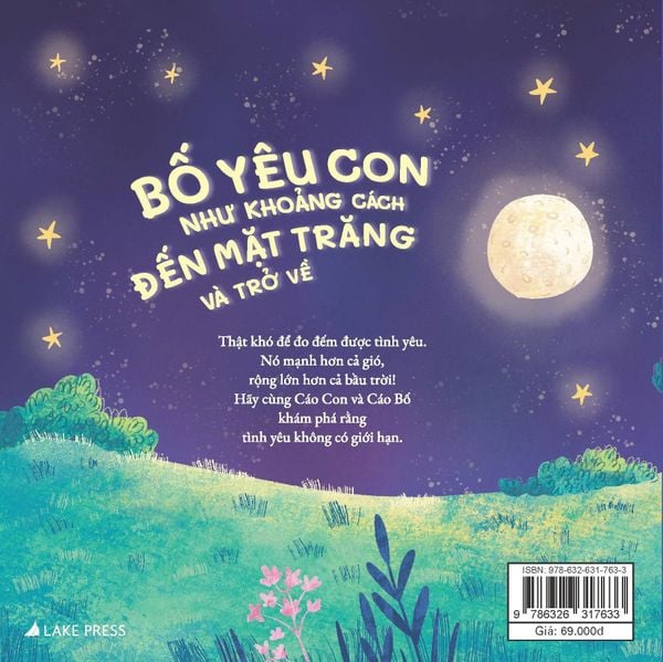 Truyện kể trước giờ ngủ - Bố yêu con như khoảng cách đến mặt trăng và trở về