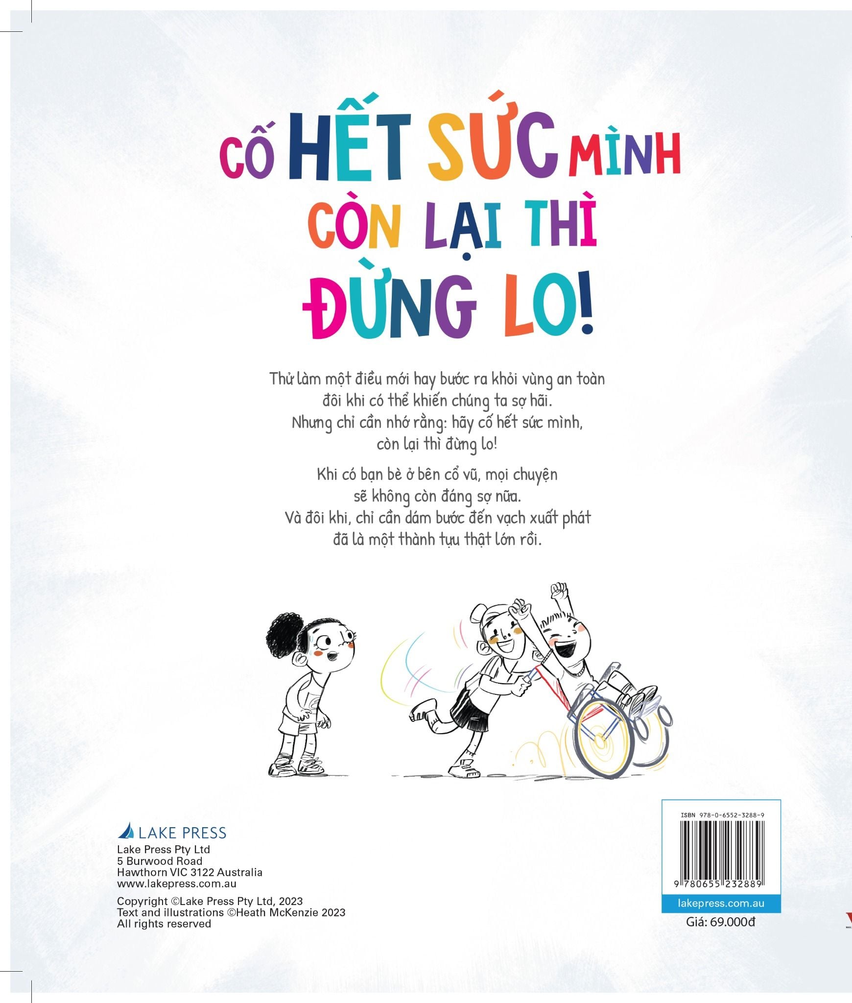 Tủ sách dạy con ứng xử - Cố hết sức mình còn lại thì đừng lo!