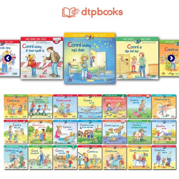 Tuyển tập Chú chuột đọc sách Cô bé Conni
