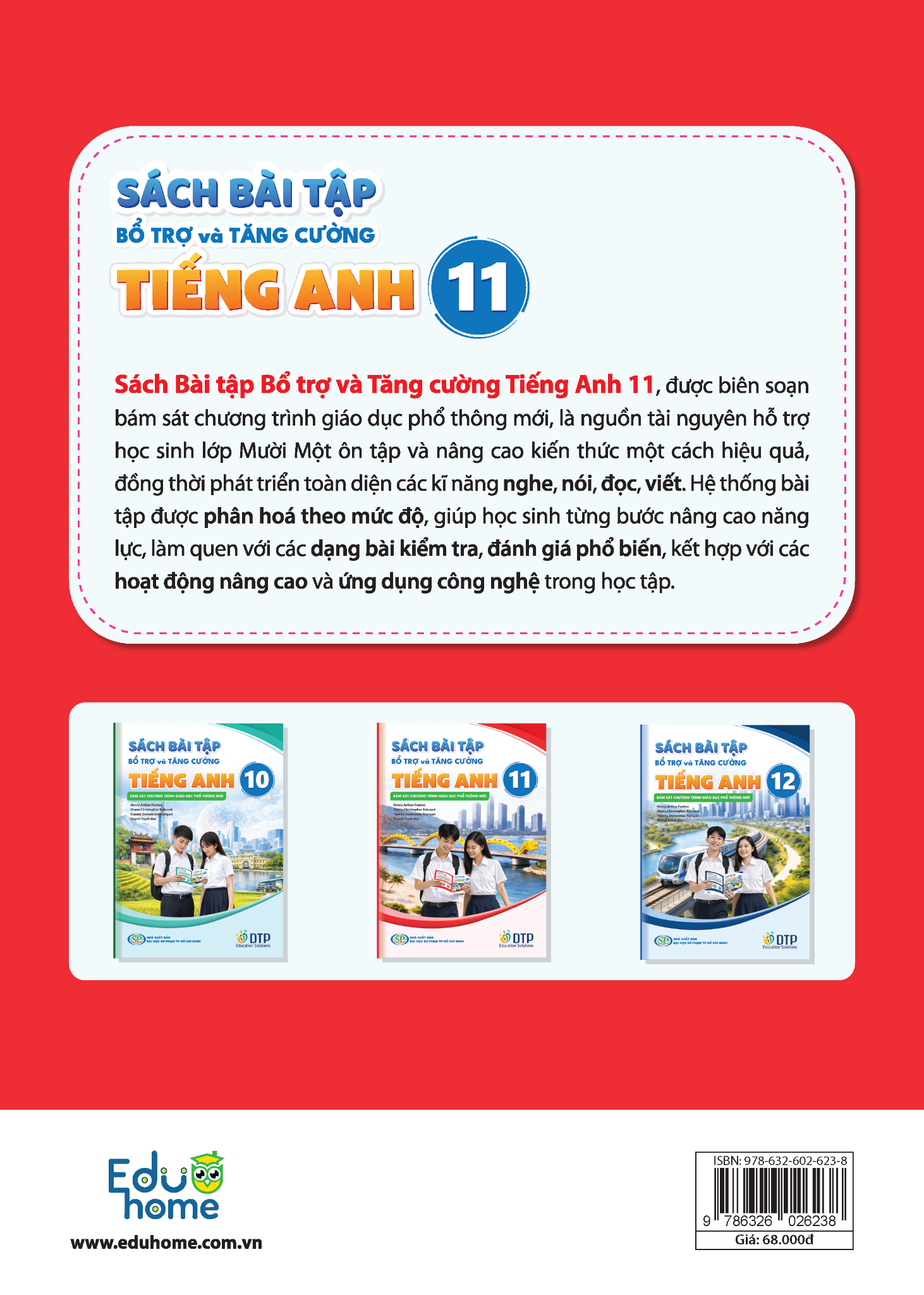 Sách Bài Tập bổ Trợ và Tăng Cường - Tiếng Anh 11