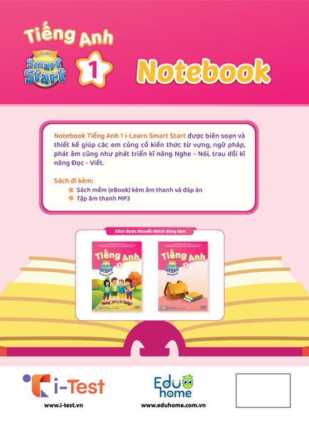 Tiếng Anh 1 i-Learn Smart Start - Notebook