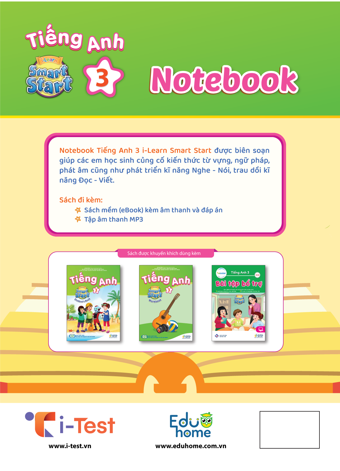 Tiếng Anh 3 i-Learn Smart Start - Notebook