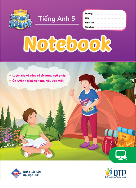 Tiếng Anh 5 i-Learn Smart Start - Notebook (Vở tập viết)
