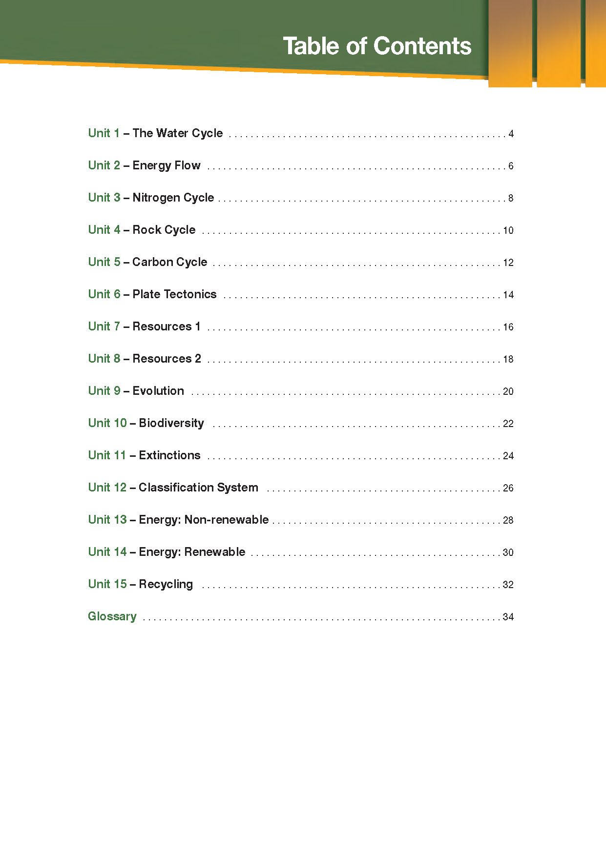Career Paths Environmental Science (Esp) Student