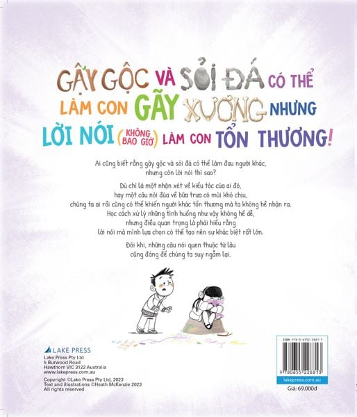 [Hàng đặt trước] Tủ sách dạy con ứng xử - Gậy gộc và sỏi đá có thể làm con gãy xương nhưng lời nói (không bao giờ) làm con tổn thương!