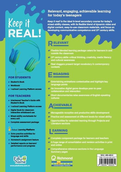 Keep it REAL! A2 Student