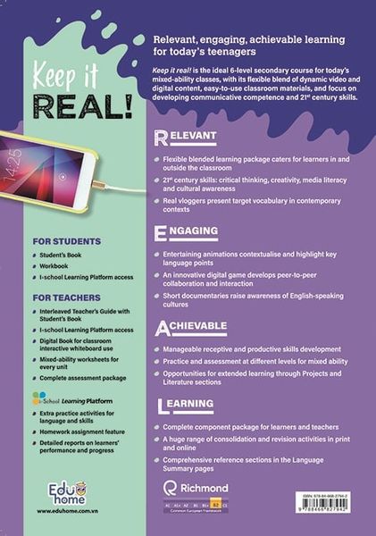 Keep it REAL! B2 Student