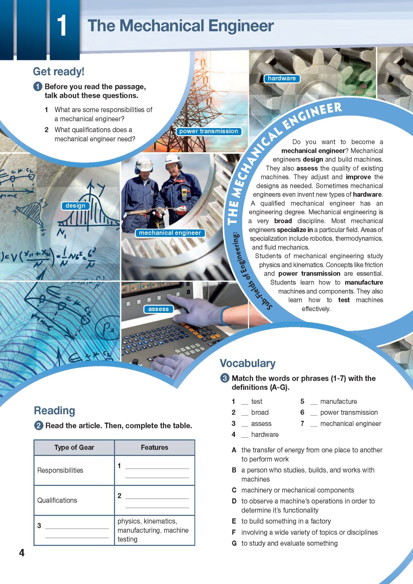 Career Paths Mechanical Engineering (Esp) Student