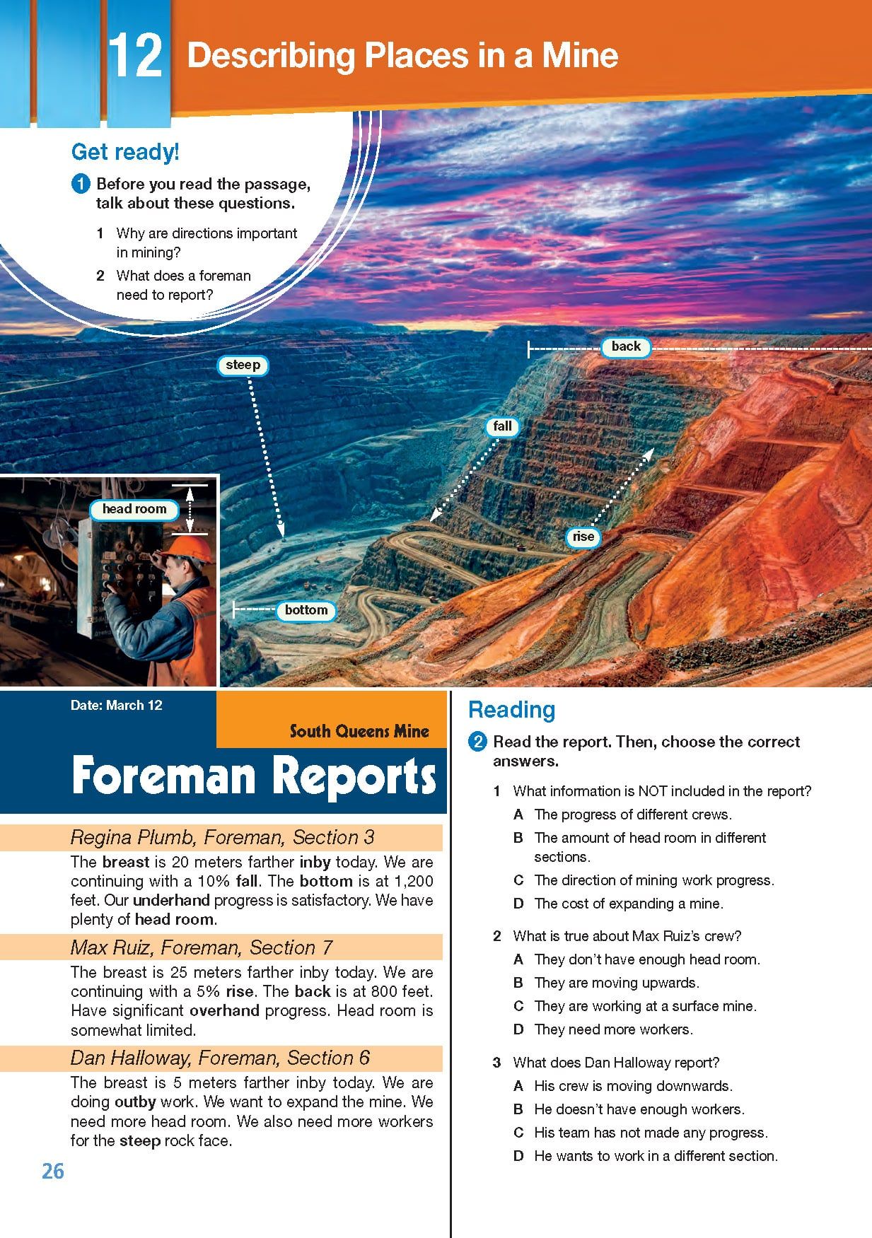 Career Paths Natural Resources 2 Mining (Esp) Student