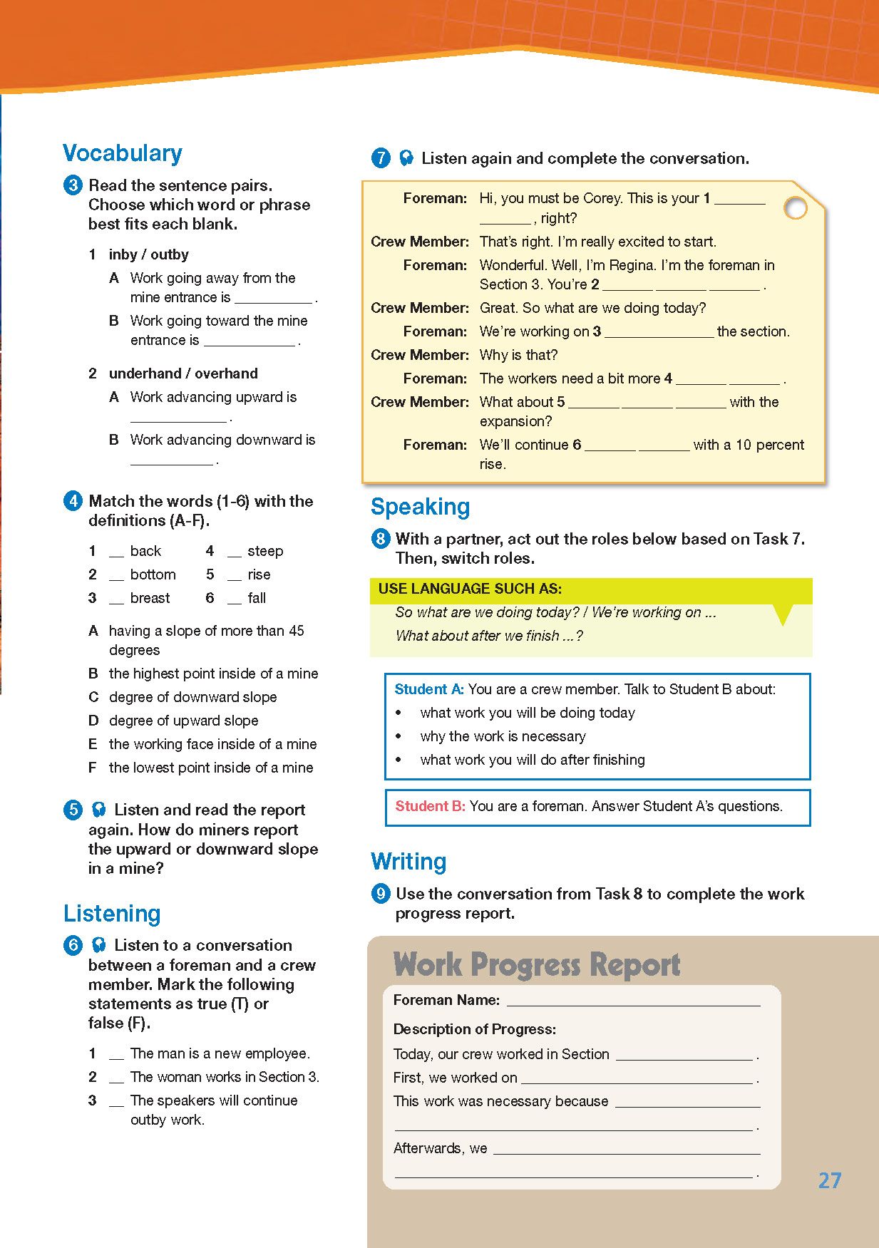 Career Paths Natural Resources 2 Mining (Esp) Student