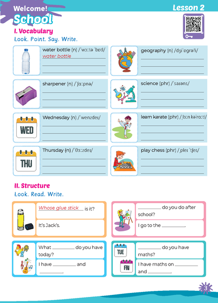 Tiếng Anh 5 Extra and Friends - Tập ghi chú và luyện tập