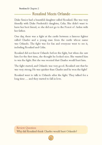 As you like it - Shakespeare Graded Readers