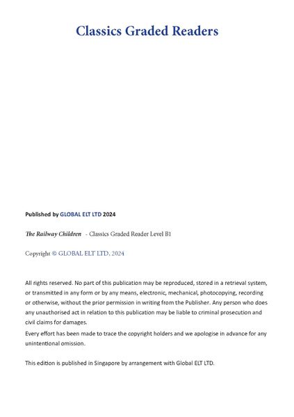 The Railway Children - Classics Graded Readers