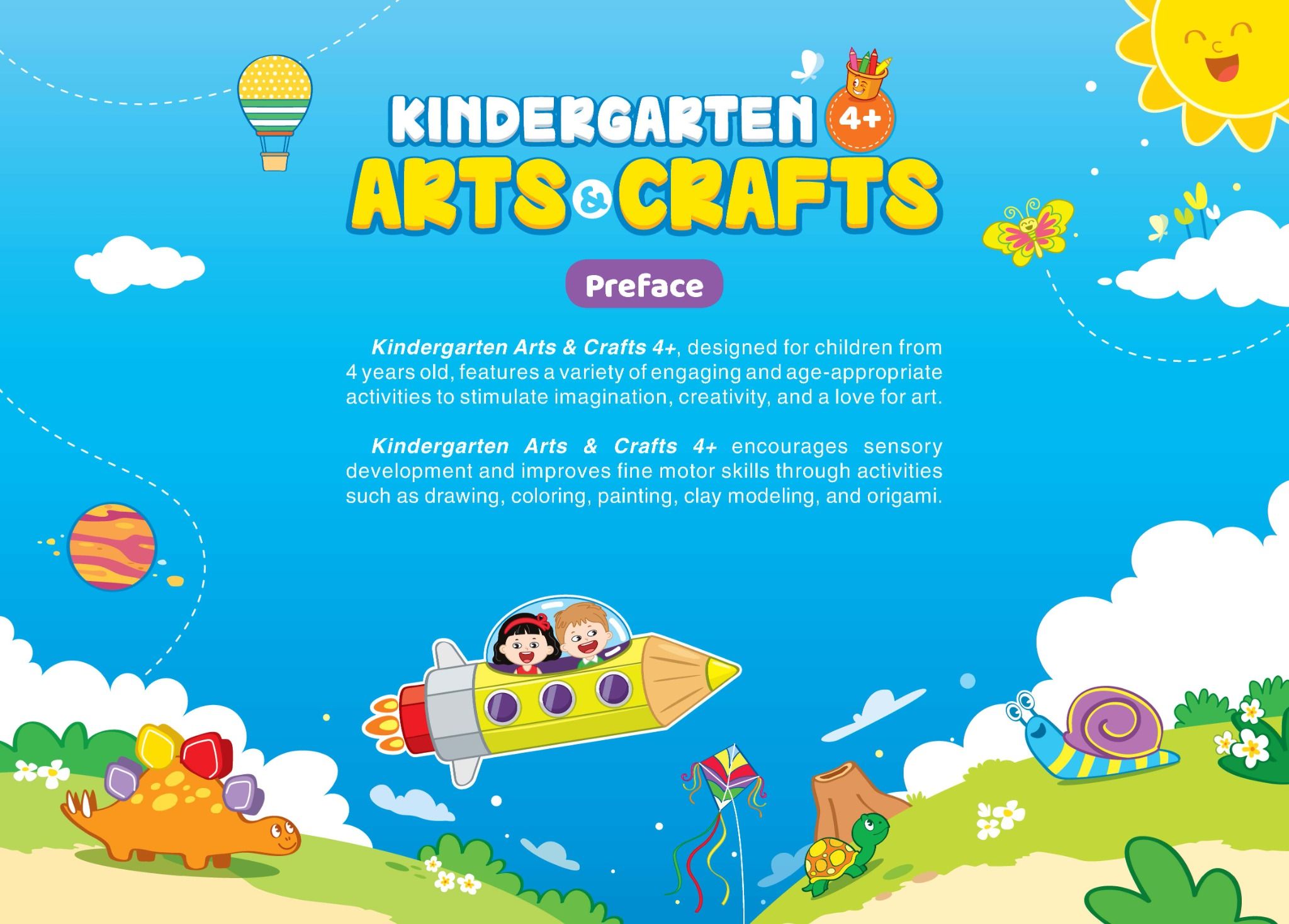 Kindergarten Arts & Crafts 4+ - Kid