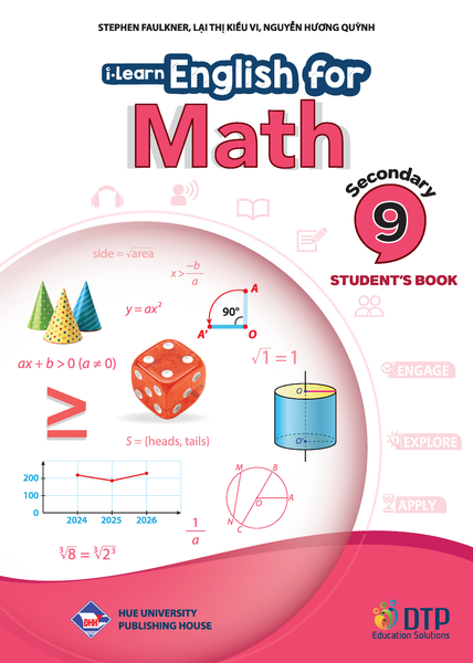 i-Learn English for Math 9 Secondary Student's Book