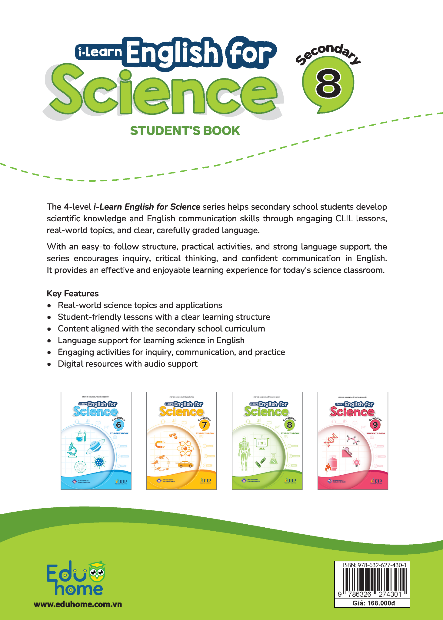 i-Learn English for Science 8 Secondary Student