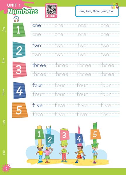 Tiếng Anh 1 Extra and Friends - Vở tập viết