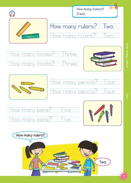 Tiếng Anh 1 Extra and Friends - Vở tập viết