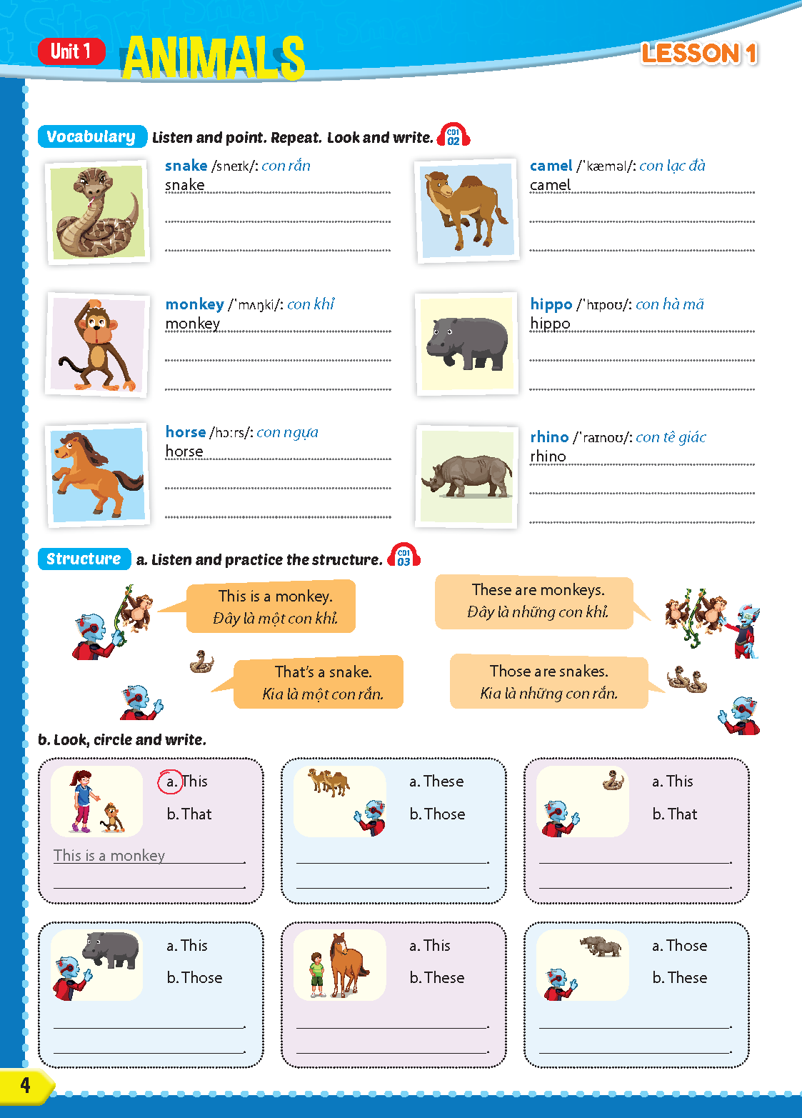 Tiếng Anh 4 i-Learn Smart Start Notebook